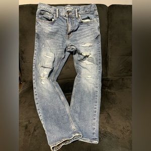 Old Navy Distressed Slim Jeans 32x30